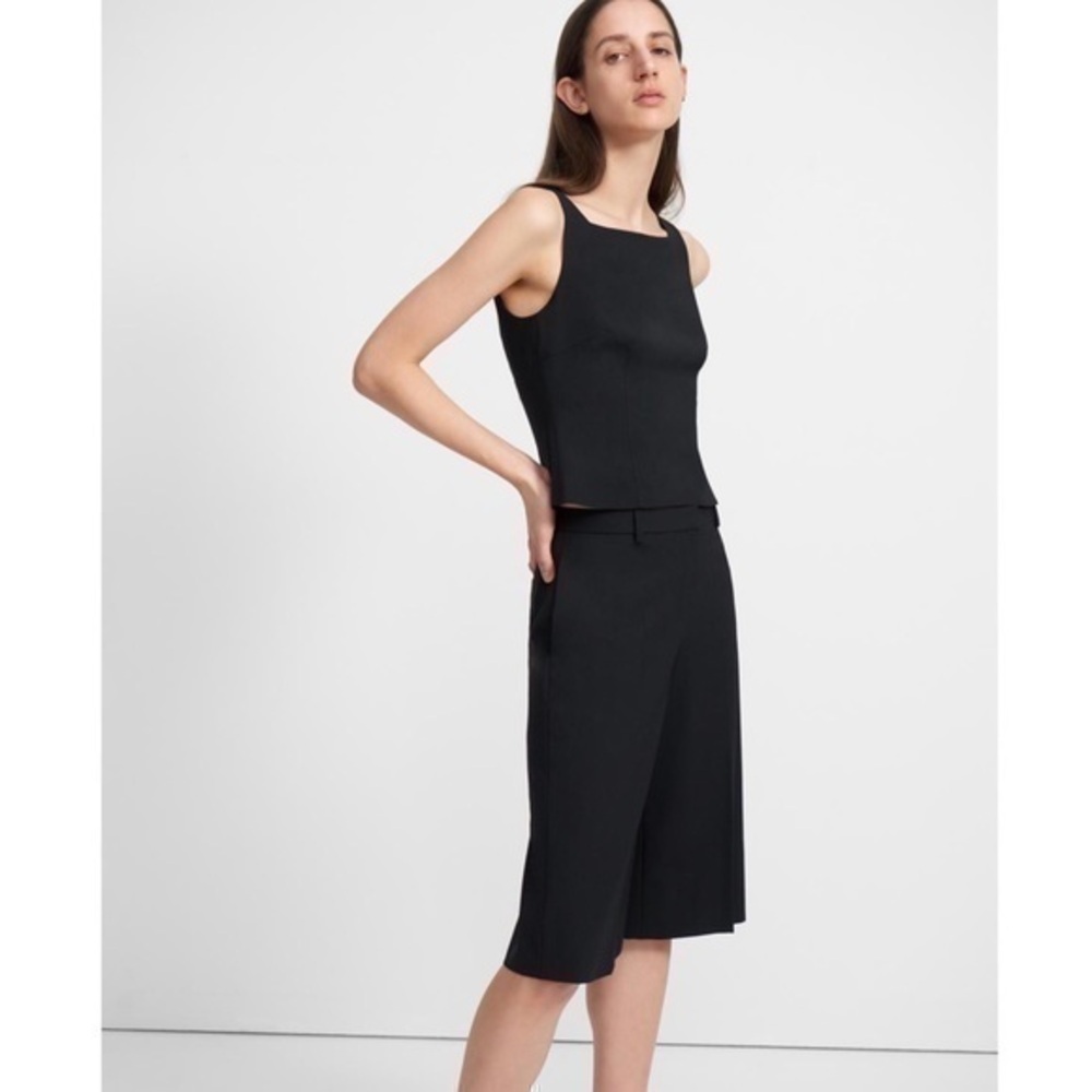 Theory Wide Culotte in Good Wool
